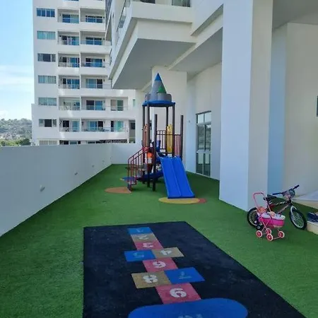 Vista Al Mar, Gym, Piscina, Playa, Piso 14 Apartamento Cartagena