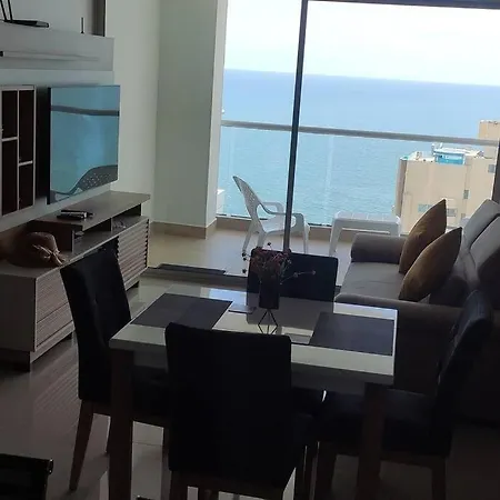 Apartamento Vista Al Mar, Gym, Piscina, Playa, Piso 14 *