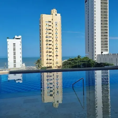 Apartamento Vista Al Mar, Gym, Piscina, Playa, Piso 14