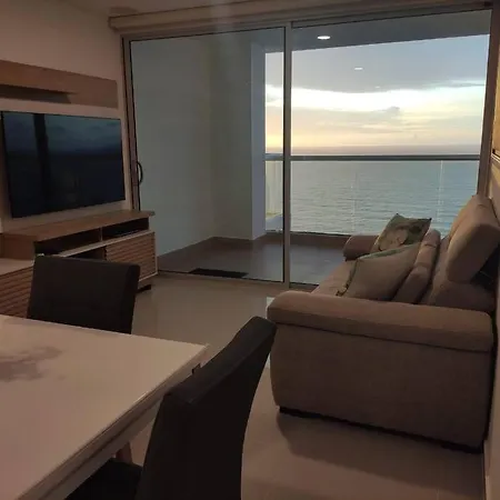 Vista Al Mar, Gym, Piscina, Playa, Piso 14 Apartamento Cartagena
