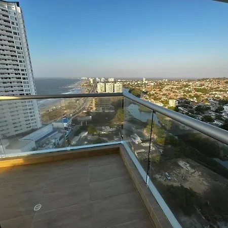 Vista Al Mar, Gym, Piscina, Playa, Piso 14 Apartamento *