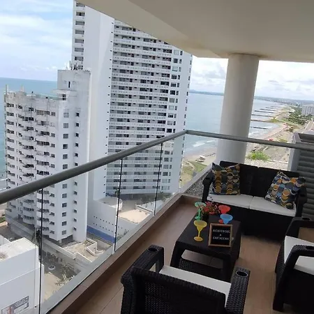 Apartamento Vista Al Mar, Gym, Piscina, Playa, Piso 14 *
