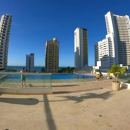 Vista Al Mar, Gym, Piscina, Playa, Piso 14 Cartagena
